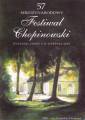 57 Midzynarodowy Festiwal Chopinowski (program - pierwsza strona okadki)